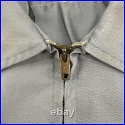 Vintage Masterprest 1970's Chrysler Car Parts Zip Up Jacket Medium