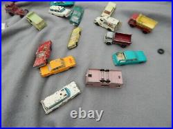 Vintage Matchbox Lesney England Cars Lot Of 82 Junkyard Lot Parts Estate Find