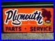 Vintage-Metal-Road-Runner-Dodge-Plymouth-PARTS-SERVICE-Truck-36-Car-Hotrod-Sign-01-ujw