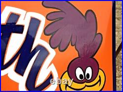 Vintage Metal Road Runner Dodge Plymouth PARTS SERVICE Truck 36 Car Hotrod Sign