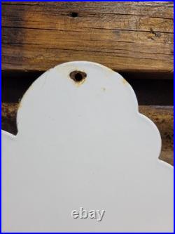 Vintage Michelin Man Sign 16 Tire Automobile Car Part Supply Old Porcelain Sign