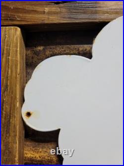 Vintage Michelin Man Sign 16 Tire Automobile Car Part Supply Old Porcelain Sign
