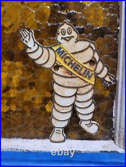 Vintage Michelin Man Sign Old Cast Iron 8 Automotive Vehicle Car Parts Tires