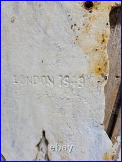 Vintage Michelin Sign Old 14 Cast Iron Tire Automotive Car Truck Service Parts