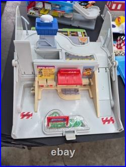 Vintage Micro Machine Lot Play Sets, Cars, Trucks And Parts