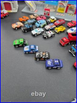 Vintage Micro Machine Lot Play Sets, Cars, Trucks And Parts