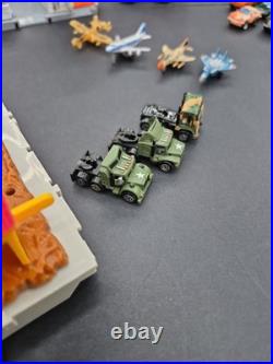 Vintage Micro Machine Lot Play Sets, Cars, Trucks And Parts