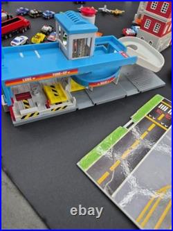 Vintage Micro Machine Lot Play Sets, Cars, Trucks And Parts
