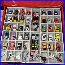 Vintage Micro Machines Lot of 49+ With Carrying Case AND Town Parts Galoob VTG