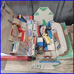 Vintage Micro Machines Lot of 49+ With Carrying Case AND Town Parts Galoob VTG