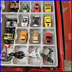 Vintage Micro Machines Lot of 49+ With Carrying Case AND Town Parts Galoob VTG