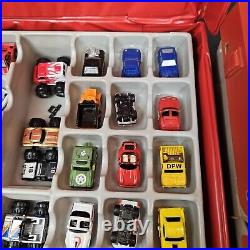 Vintage Micro Machines Lot of 49+ With Carrying Case AND Town Parts Galoob VTG