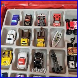 Vintage Micro Machines Lot of 49+ With Carrying Case AND Town Parts Galoob VTG