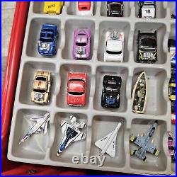 Vintage Micro Machines Lot of 49+ With Carrying Case AND Town Parts Galoob VTG