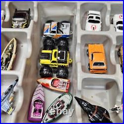 Vintage Micro Machines Lot of 49+ With Carrying Case AND Town Parts Galoob VTG