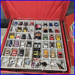 Vintage Micro Machines Lot of 49+ With Carrying Case AND Town Parts Galoob VTG