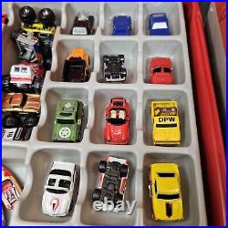 Vintage Micro Machines Lot of 49+ With Carrying Case AND Town Parts Galoob VTG