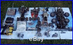Vintage Misc Lot RC Gas & Electronic Car Truck 2WD 4WD Parts Repair UNTESTED