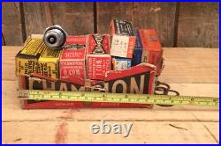 Vintage Mixed Lot 12 NOS Champion Spark Plugs & Misc Car Parts Auto Car Garage Vintage Mixed Lot 12 NOS Champion Spark Plugs & Misc Car Parts Auto Car Garage
