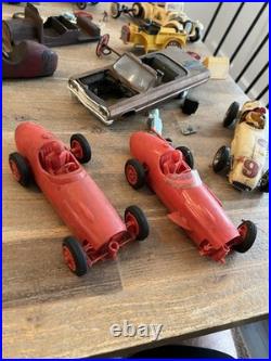 Vintage Model Car Box Derby Junkyard Lot Parts Pieces Hot Rods Indy Car Chevy ++