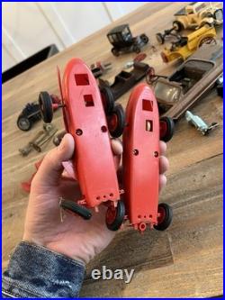Vintage Model Car Box Derby Junkyard Lot Parts Pieces Hot Rods Indy Car Chevy ++