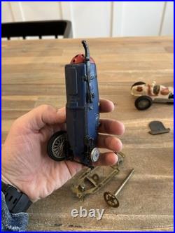 Vintage Model Car Box Derby Junkyard Lot Parts Pieces Hot Rods Indy Car Chevy ++