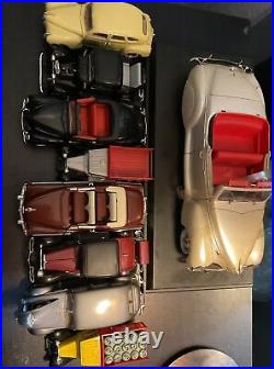 Vintage Model Car Junkyard Lot 90s Full Builds with Parts- Lot Of 9