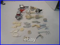 Vintage Model Car Kit Mixed Lot of Parts, Pieces, Wheels, Tires, etc