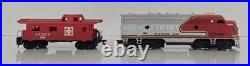 Vintage Model Train Lot HO Gauge Trains Locomotives Cars Tracks Building Parts