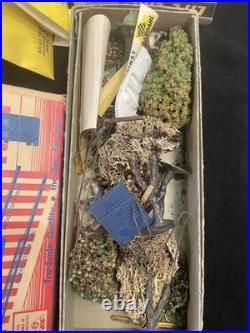 Vintage Model Train Parts Lot Cars, Track, Transformers, Tools, Hardware