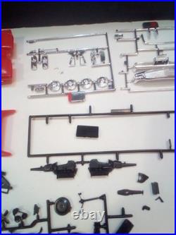 Vintage Monogram'58 T-Bird Model Kit Made In 1974, Still On Parts Tree 51yo