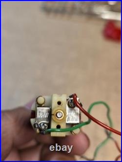 Vintage Monogram Midget Slot Race Car (Red) Parts Kit With 2 Motors Working RARE