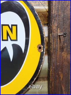 Vintage Mooneyes Porcelain Sign Old Moon Equipment Racing Parts Car Truck Auto Vintage Mooneyes Porcelain Sign Old Moon Equipment Racing Parts Car Truck Auto