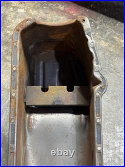 Vintage Mopar Chevy Ford Muscle Car Truck Car Oil Pan Original Auto Parts OEM