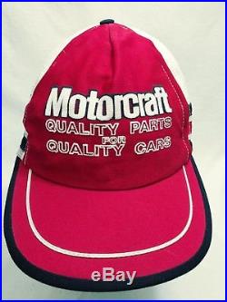 Vintage Motorcraft Quality Parts for Quality Cars Mesh Trucker Snapback Hat Cap