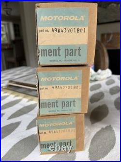 Vintage Motorola Car Radio Replacement Parts NOS Dealer Service Parts Large Lot