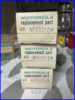 Vintage Motorola Car Radio Replacement Parts NOS Dealer Service Parts Large Lot