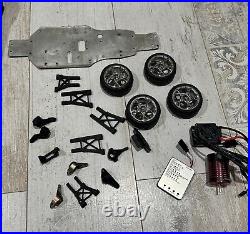 Vintage Mugen Nitro to brushless AWD 1/10 RC Car PROJECT MoST ParTs Here+extras