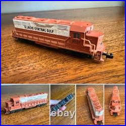 Vintage N Scale Large Lot Of Engines Train Cars Track Hopper Tank Power + Parts Vintage N Scale Large Lot Of Engines Train Cars Track Hopper Tank Power + Parts