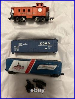 Vintage N Scale Large Lot Of Engines Train Cars Track Hopper Tank Power + Parts Vintage N Scale Large Lot Of Engines Train Cars Track Hopper Tank Power + Parts