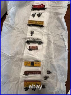 Vintage N Scale Large Lot Of Engines Train Cars Track Hopper Tank Power + Parts Vintage N Scale Large Lot Of Engines Train Cars Track Hopper Tank Power + Parts