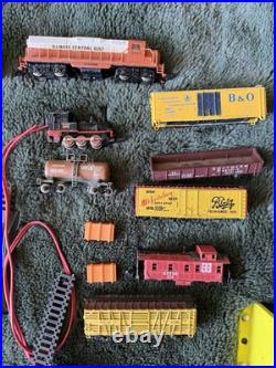 Vintage N Scale Large Lot Of Engines Train Cars Track Hopper Tank Power + Parts Vintage N Scale Large Lot Of Engines Train Cars Track Hopper Tank Power + Parts
