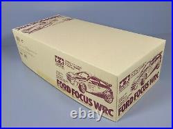 Vintage New Tamiya 1/10 R/C Ford Focus WRC Body Parts Decal Set 50847