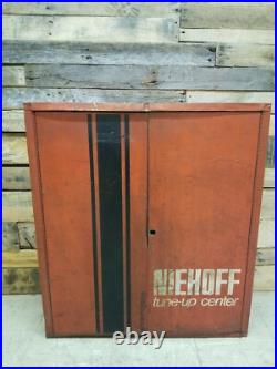 Vintage Niehoff Cabinet Car Parts Auto