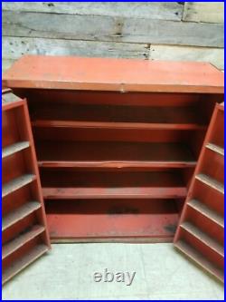 Vintage Niehoff Cabinet Car Parts Auto