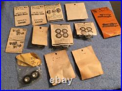 Vintage Nos Slot Car Parts & Accessories Lot Kemtron Dalxo Buz Mila Miglia Etc