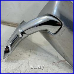 Vintage OEM Left Chrome Mirror Part# 1821793 Compatible With BMW E10 E21 E12
