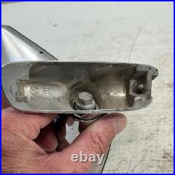 Vintage OEM Left Chrome Mirror Part# 1821793 Compatible With BMW E10 E21 E12