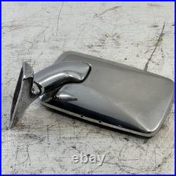 Vintage OEM Left Chrome Mirror Part# 1821793 Compatible With BMW E10 E21 E12