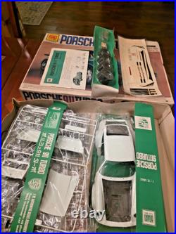 Vintage OTAKI 1/12 Porsche 911 Turbo 1974 ALL PARTS SEALED read description